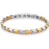 BROSWAY Bracciale backliner in acciaio bicolor
