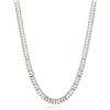 BROSWAY Collana tennis desideri in acciaio con zirconi bianchi a baguette