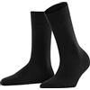 FALKE Sensitive Berlin W So lana cotone con bordino morbido 1 paio, Calzini Donna, Nero Black 3000, 39-42