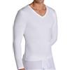YSABEL MORA Maglia Intima Uomo Manica Lunga Collo a V comodità e Stile Cotone Naturale vestibilità Perfetta Versatile e Morbida per Uso Quotidiano Abbigliamento Comodo e Adattabile