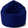 DS Produkte Pouf LUMALAND Drops (300 L) - Interno ed esterno - Blu scuro