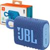 JBL Altoparlante portatile JBL GO 3 Eco Blue