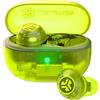 JLab Cuffie wireless JLab Go Pop con ANC, trasparenti e verdi