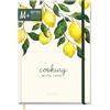 Häfft paper&you Taccuino Dotted Journal A4+ a puntini Cooking with Love | 156 pagine numerate con griglia a puntini e elastico - per diario, liste e appunti