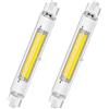 YGFADH R7S LED 118mm Dimmerabile,Lampadine R7S LED 118mm Bianco Freddo 6000K 3000LM,30W Equivalenti a 300W Lampada Alogena, Nessun Sfarfallio,Illuminazione Fascio 360° (2pc 118mm 30w)