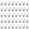 Suncan Confezione da 40 lampadine a LED E27 G45 sostituisce lampadine a incandescenza da 15 W, luce bianca calda 2700 K, 3W, G45, 155 lm, copertura in PC opaco, non dimmerabile