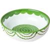 Beamel Home Piatto Grattugia in ceramica fatta a mano design decorativo utensili cucina arte funzionale stoviglie artigianali (roici, medio)