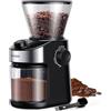 SHARDOR Macina Caffe' Elettrico A Disco, Grinder Elettrico Con 25 Impostazioni Di Macinatura, Macinacaffè Elettrico Con Display Digitale Preciso, Per Caffè Espresso, Caffè A Goccia E Stampa Francese