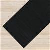 IlGruppone Tappeto Passatoia In Vero Bamboo Tappeto Cucina Ingresso In Legno Antiscivolo Aderente Lavabile E Antimacchia Tagliabile - Nero - 50x400 cm