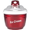 BEPER P102GEL001 Macchina per gelato automatica da 1,5L, Rossa