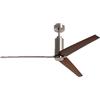CREATE / WIND FORMA L/Ventilatore da soffitto con telecomando / 45W, Silenzioso, Ø152, programmabile, funzione estate-inverno, 6 velocità, per soffitti alti