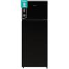 Hisense MTM55205EB Frigorifero Doppia Porta, Libera installazione, Capacità netta 206 L, Nero, Illuminazione Led, Porte reversibili, Ripiani in vetro modulari, 143.4 x‎ 54.2 x 55 cm
