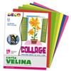 DECO Carta velina - 24 x 34 cm - 20 gr - colori assortiti - Deco - 24 fogli (unità vendita 1 pz.)
