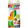 CARIOCA Pastelli Tita cancellabile - Carioca - astuccio 12 pezzi (unità vendita 1 pz.)