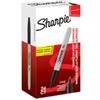 SHARPIE Marcatore permanente fine - punta conica 1,0 mm - nero - Sharpie - value pack 20 + 4 pezzi (unità vendita 1 pz.)
