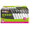 DECO Gessetti tondi - ø 10 x 81 mm - bianco - Deco - Scatola 100 gessetti tondi (unità vendita 1 pz.)
