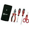 Melchioni Family Trousse 4 utensili - per elettricista - similpelle - Melchioni Family (unità vendita 1 pz.)