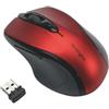 KENSINGTON Mouse Pro Fit di medie dimensioni - wireless - rosso rubino - Kensington (unità vendita 1 pz.)