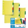 SEI ROTA Separatore Record S - 6 tasti - PP - 21 x 29,7 cm - A4 - multicolore - Sei Rota (unità vendita 1 pz.)