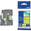 Brother - Nastro - Nero-Giallo - TZE621 - 9mm x 8mt (unità vendita 1 pz.)