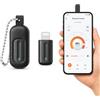 XPJBKC Adattatore Telecomando IR Per Smartphone, 26mm Plug And Play Adattatore Trasmettitore IR per Smartphone, Universale Tipo L Blàster IR Senza fili Per Climatizzatore TV Decoder, Nero