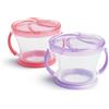 Munchkin 2 Pack Catturatore Spuntino Bebè | Rosa/Viola
