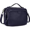 Gladdon Piccola Borsa a Tracolla Donna, Crossbody Bag con 3 Scomparti Capienti, Borsa Mano PU Pelle Sintetica, Borsetta Moda Borse Spalla con Tracolla Regolabile e Rimovibile…Blu navy