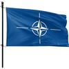 VlagDirect - Bandiera NATO - Bandiera NATO - 90 x 150 cm