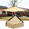 Jolan Rete Ombreggiante Per Esterni 2×4m 3×3m 3×4m 3×5m 4×4m 4×5m 4×6m 5×5m,Tessuto Ombreggiante Per Piante,Rete Telo Ombra Beige,Telone Ombreggiante Con Occhielli,Vele Parasole,Beige-2.5x5m(8.2 * 16.4ft)