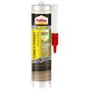 Pattex Legno E Parquet, Sigillante Color Rovere Chiaro, Silicone Sigillante per pavimenti Inodore e Facile da Lisciare, Colla per Legno Verniciabile e Carteggiabile, 1 Cartuccia da 280 ml
