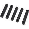 FTVOGUE Clip Magnetiche per Zanzariere, 10 Pezzi in ABS, Elementi di Fissaggio Adesivi per Finestre, 7,5x1,2 cm, Supporti Magnetici per Camerette