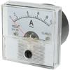 Ruilogod DH-45 AC 10A Pannello analogico plastica misuratore amperometro Ammeter Black White