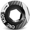 Generic Bullone del braccio della guarnitura - 7075 lega di alluminio Bike Fastener M20 filettato copertura | Hardware di ricambio per FC4500 FC5600 XT M400 M590 Mountain Road Cycling Components