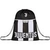 Seven Sakky Bag Juventus, Nero, Monoscomparto, Chiusura coulisse, Scuola, Sport, Viaggi, Bambini, Ragazzi e adulti, Calcio, Prodotto ufficiale