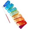 Generic Dance Ribbons - Streamers long Streamers on a Stick - Motivo a cuori Baton Stick Twirling, Goodie Bags Stuffers, Kids Gymnastics Band for Pretend Play Dance Performance