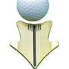 Generico Pennarello per Pallina, Pennarello per Allineamento Pallina - Strumento Multifunzione per Riparare Buche da Golf, per Allenamenti All'aperto Giocatori di Tornei Uomini Donne Sport