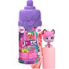 IMC Toys VIP PETS Mini Fans Bow Power S5 | Bambola cane da collezione con un look urbano e capelli lunghi da 20 cm per pettinare o decorare, giocattolo regalo per ragazze +3 anni
