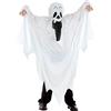 Ciao- Fantasma costume travestimento unisex bambino (Taglia 4-6 anni), bianco