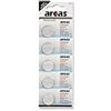 Arcas 13705032 batteria a bottone al litio (CR2032, DL2032, 5 Blister)