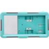 FAUOSWUK Custodia per Telefono Subacqueo, Custodia Subacquea per Snorkeling Compatibile con 17 16 15 14 13 12 11 Pro Mini e da S10 a S25 Ultra, Testata IP68 (Blu e bianco)