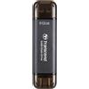 ‎TRANSCEND Transcend 512GB External SSD ESD310C USB 10Gbps Black 512G