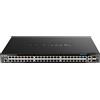 D-Link DGS-1520-52MP Switch Di Rete Nero 308,5 mm 441 mm 4,8 kg