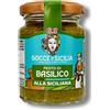 Gocce di Sicilia Pesto di Basilico alla Siciliana - 90 gr - Pesti per pasta