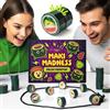 Milula Studios Maki Madness Gioco Magnetico - Gioco di Abilità Famiglia da 6 Anni | 20 magneti sushi, corda e scatola - gioco da viaggio, di società e regalo di compleanno, Natale - per 1-4 giocatori da 6 anni