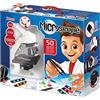 Buki France BUKI MR600 - Microscopio 50 esperimenti, 3 zoom : X 100 - X 250 - X 1000 HD