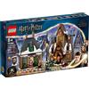 LEGO 76388 Harry Potter Visita al Villaggio Di Hogsmeade, Set con 2 Case Giocattolo e 6 Minifigure, Giochi per Bambini e Bambine da 8 Anni in su