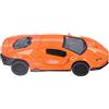 Chiyyak 1:32 Squisito Modello in Lega di Auto Durevole Tirare Indietro Modello di Auto Sportiva in Metallo con Luce e Suono per Ragazzi di età Superiore a 3 Anni Argento (#1)