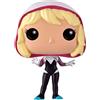 Funko - Figurine Marvel - Spider Gwen Unmasked Exclu Pop 10cm - 0849803072933