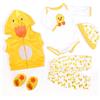 RUNGQIANY Bambole Reborn Vestiti Set Anatra Gialla Grande Bambole Reborn Vestiti Adatto A 50cm-55cm Bambole Reborn Toddler Vestiti Neonato Ragazzi Ragazze Per Bambole 0-6 Mesi (Bambole Reborn 55 Cm)