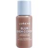 LUMENE Blur Even Cover Foundation | Fondotinta liquido leggero ad alta coprenza con finish luminoso e opaco | Tenuta 16 ore | Niacinamide e mirtillo nordico | Senza profumo | Tonalità 7.5 | 30 ml